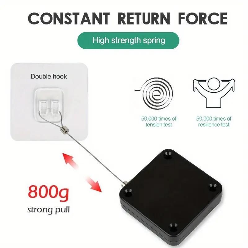 Easy-Install Automatic Door Closer with Adjustable Sensor – No Drilling Needed