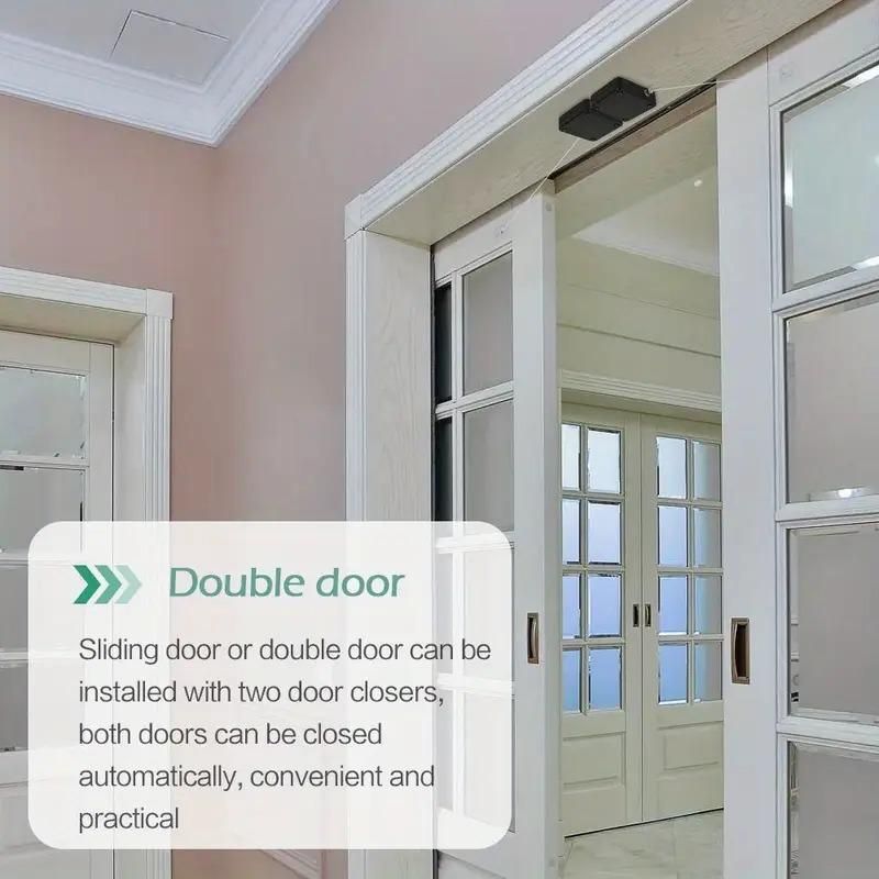 Easy-Install Automatic Door Closer with Adjustable Sensor – No Drilling Needed